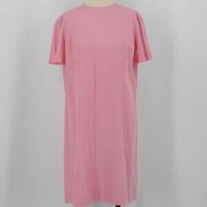 Vintage Homemade Pink Shift Dress